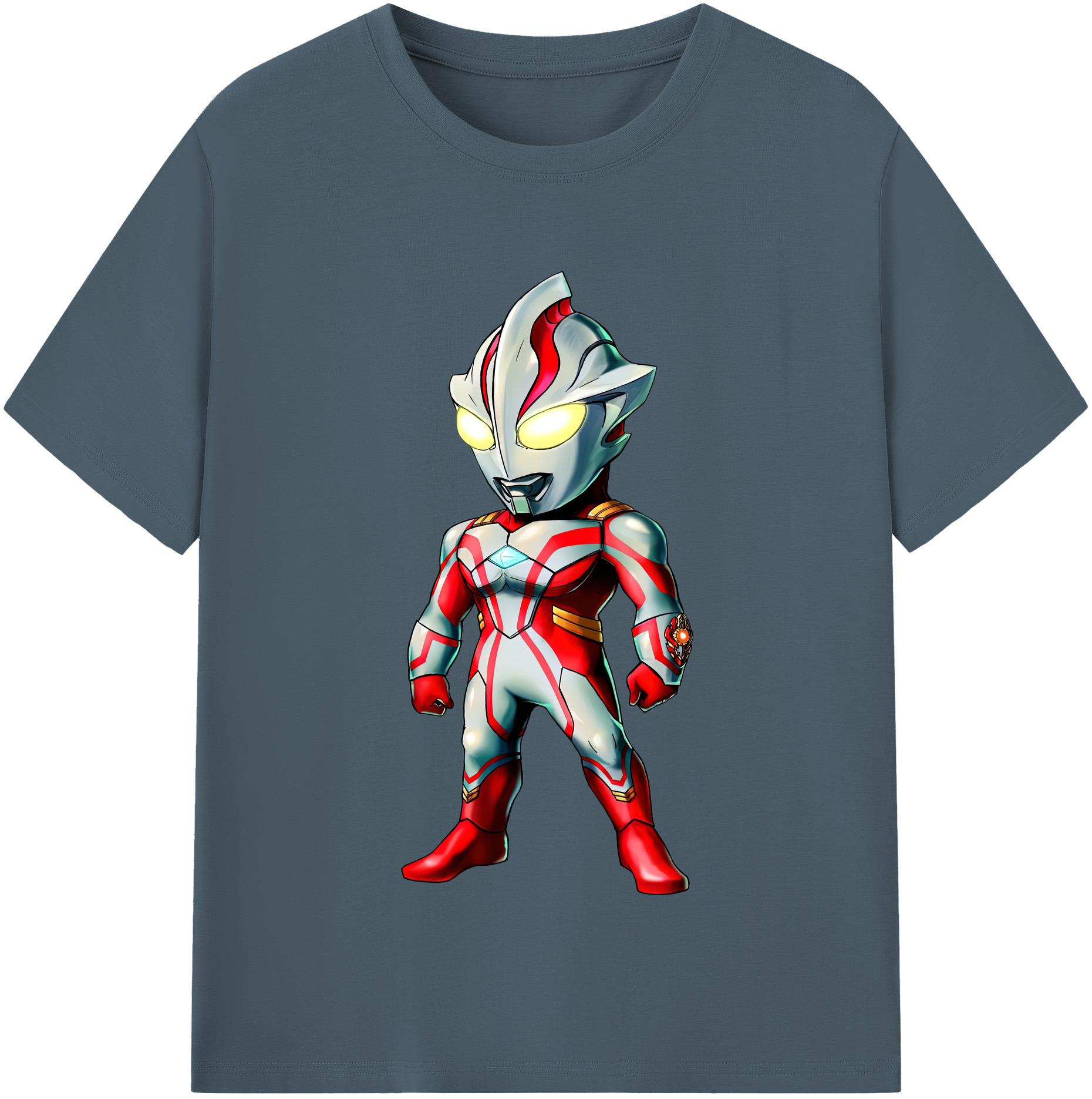 （画像用） ウルトラマン Ultraman 綿100％半袖Tシャツ（フロントプリント）